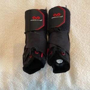 two volleyball ankle braces
